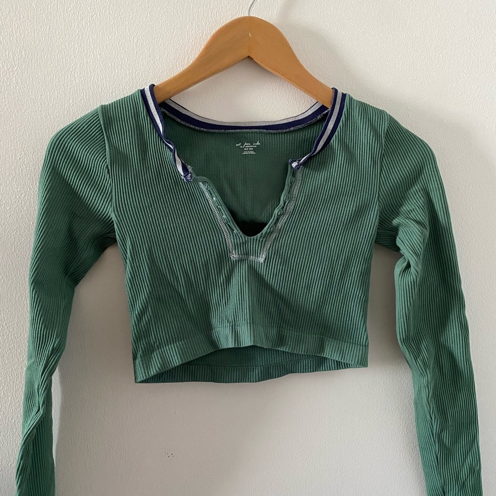 Urban Outfitters Go for Gold top